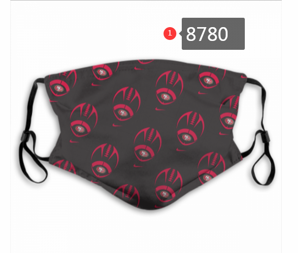 2020 Kansas City Chiefs #35 Dust mask with filter->nfl dust mask->Sports Accessory